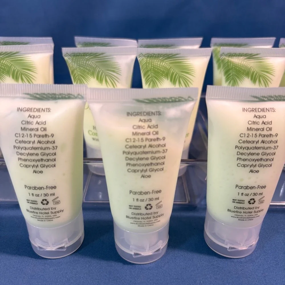 15 Pack Oasis Bliss Hydrating Conditioner Travel Size 1oz Aloe Vera Paraben-Free
